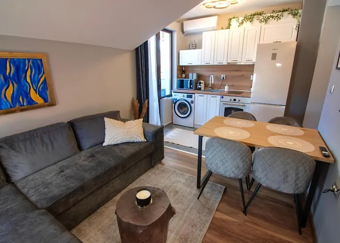 мансарда с фантастични гледки и две спални Apartment