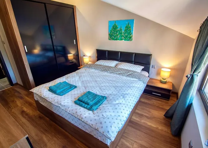 мансарда с фантастични гледки и две спални Apartment